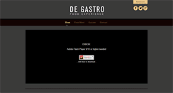 Desktop Screenshot of degastro.be